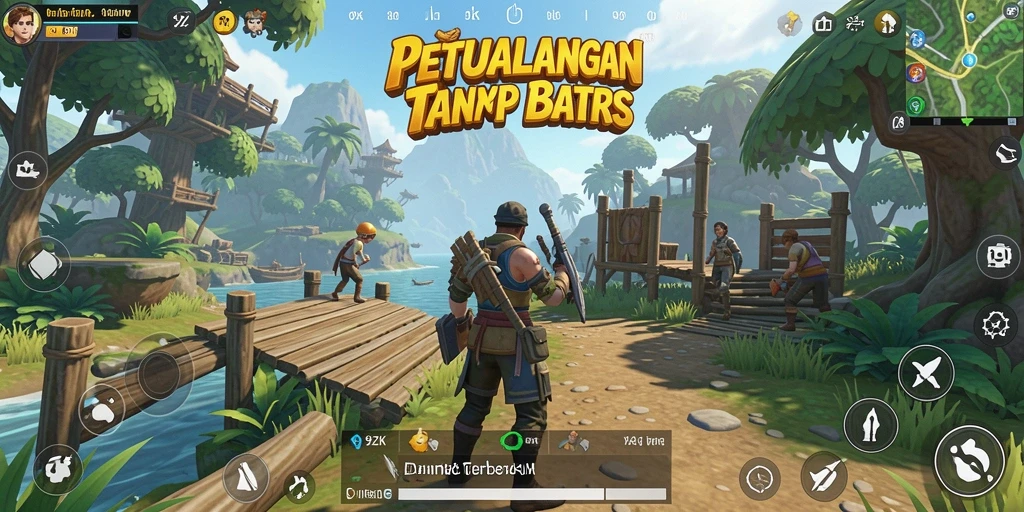 Gameplay menarik di dunia terbuka yang luas dan menakjubkan.