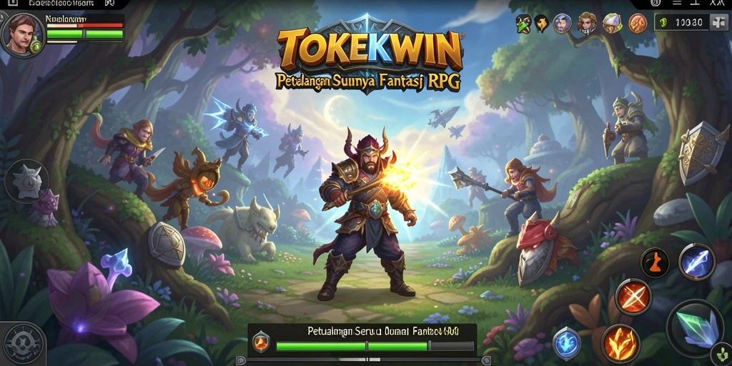 Gameplay TOKEKWIN yang mendalam dan seru saat berpetualang.