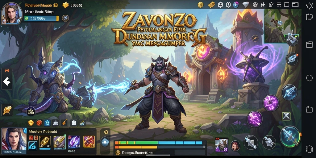 Gameplay mendebarkan dan petualangan seru di ZAVONZO.