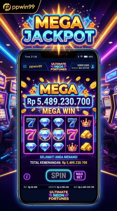 Tampilan utama aplikasi ppwin99 yang user-friendly.